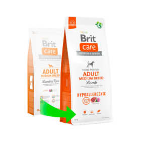Brit care adult medium cordero 12kg