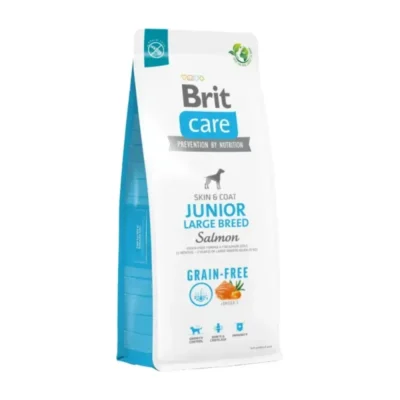 Brit Care Grain Free Junior Large Breed Salmon & Potato 12 Kg