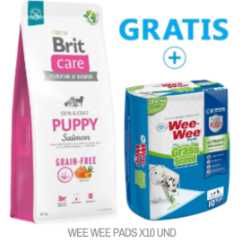 brit-care-puppy-salmon-12-kg-gratis-pads-10-und