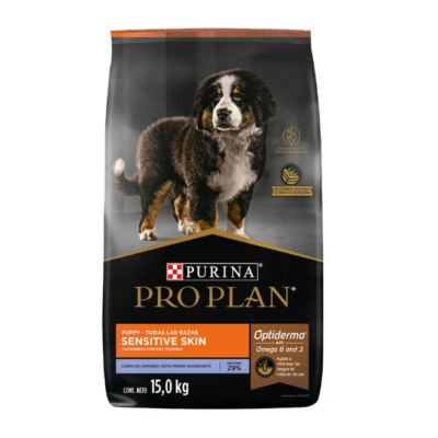 Pro Plan cachorro cordero Sensitive Skin 15 Kg