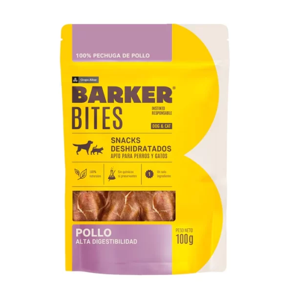 Barker Bites de Pollo 100 Gr.