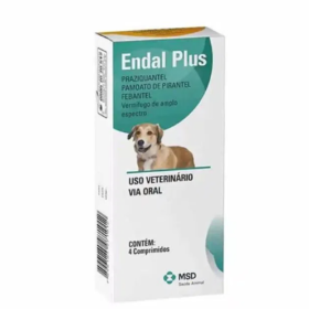 Endal Plus Antiparasitario - Caja X 4 Comprimidos